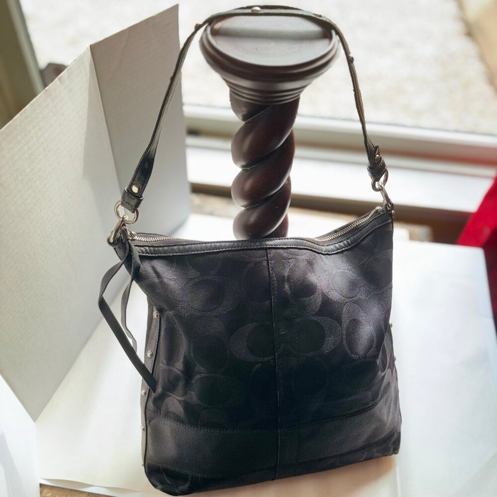 Black Coach Tote Bag